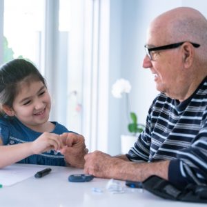Looking after a child with diabetes