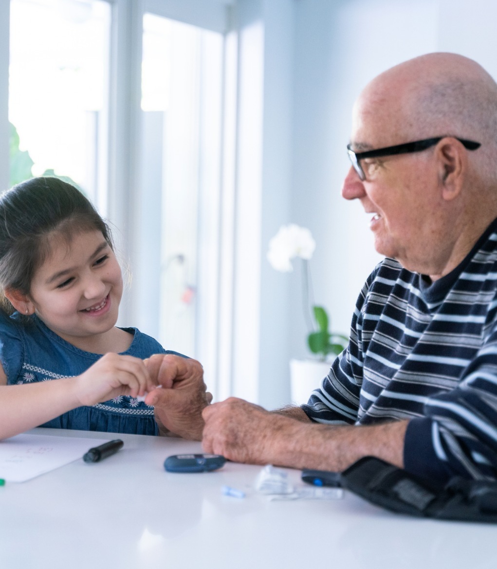 Looking after a child with diabetes